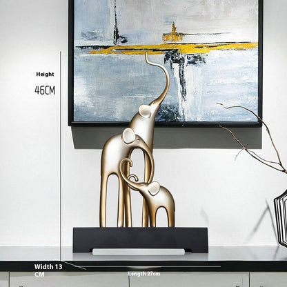 Fortune Bring Elephant Decorative Crafts