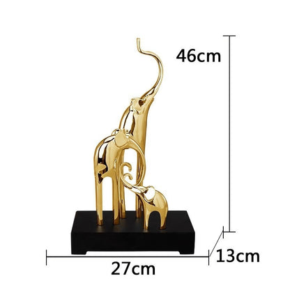 Fortune Bring Elephant Decorative Crafts