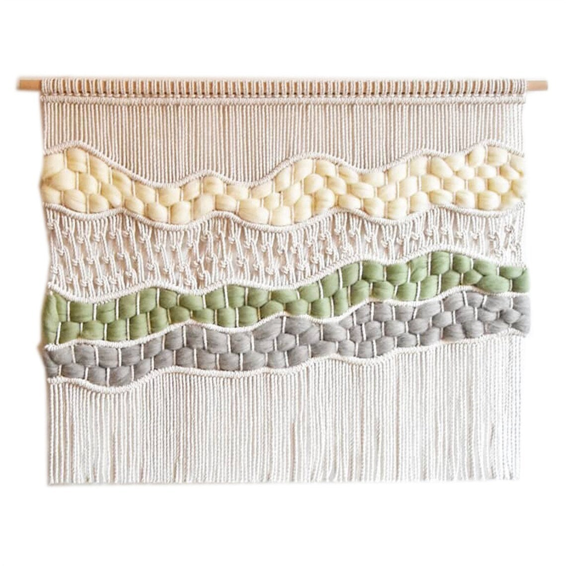 Hand-woven Colorful Tapestry Homestay Hotel Background Wall Decoration