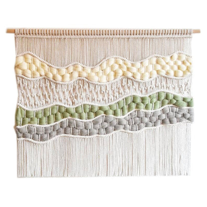 Hand-woven Colorful Tapestry Homestay Hotel Background Wall Decoration