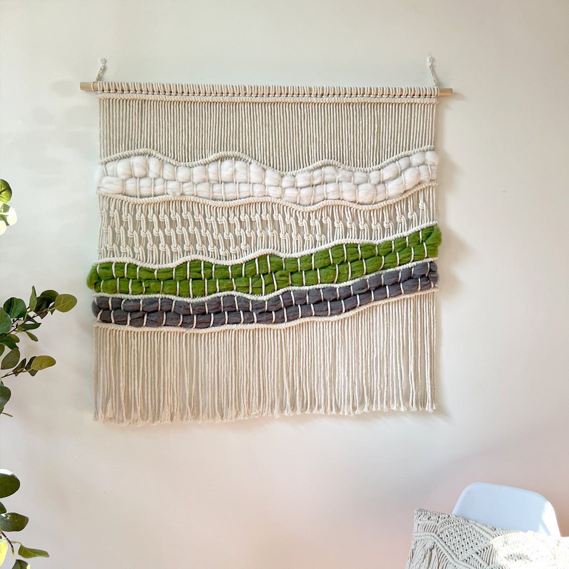 Hand-woven Colorful Tapestry Homestay Hotel Background Wall Decoration