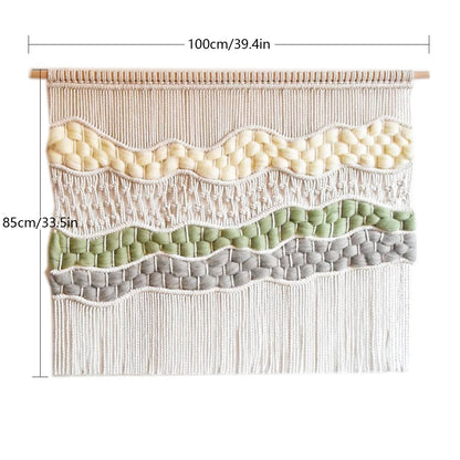 Hand-woven Colorful Tapestry Homestay Hotel Background Wall Decoration