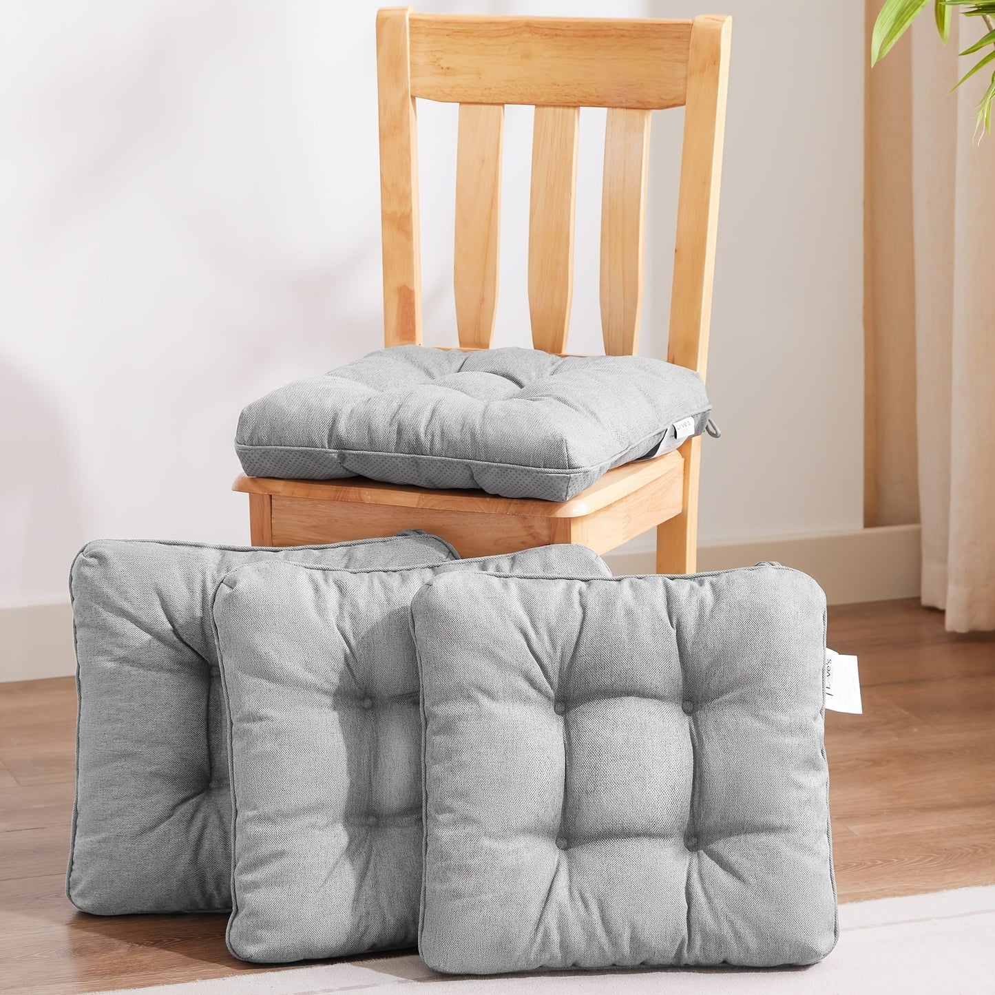 Set Of Memory Foam Chair Cushions Outdoor