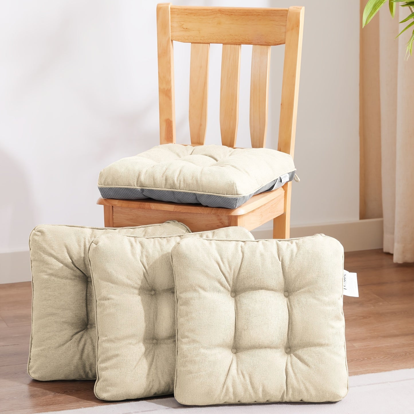 Set Of Memory Foam Chair Cushions Outdoor